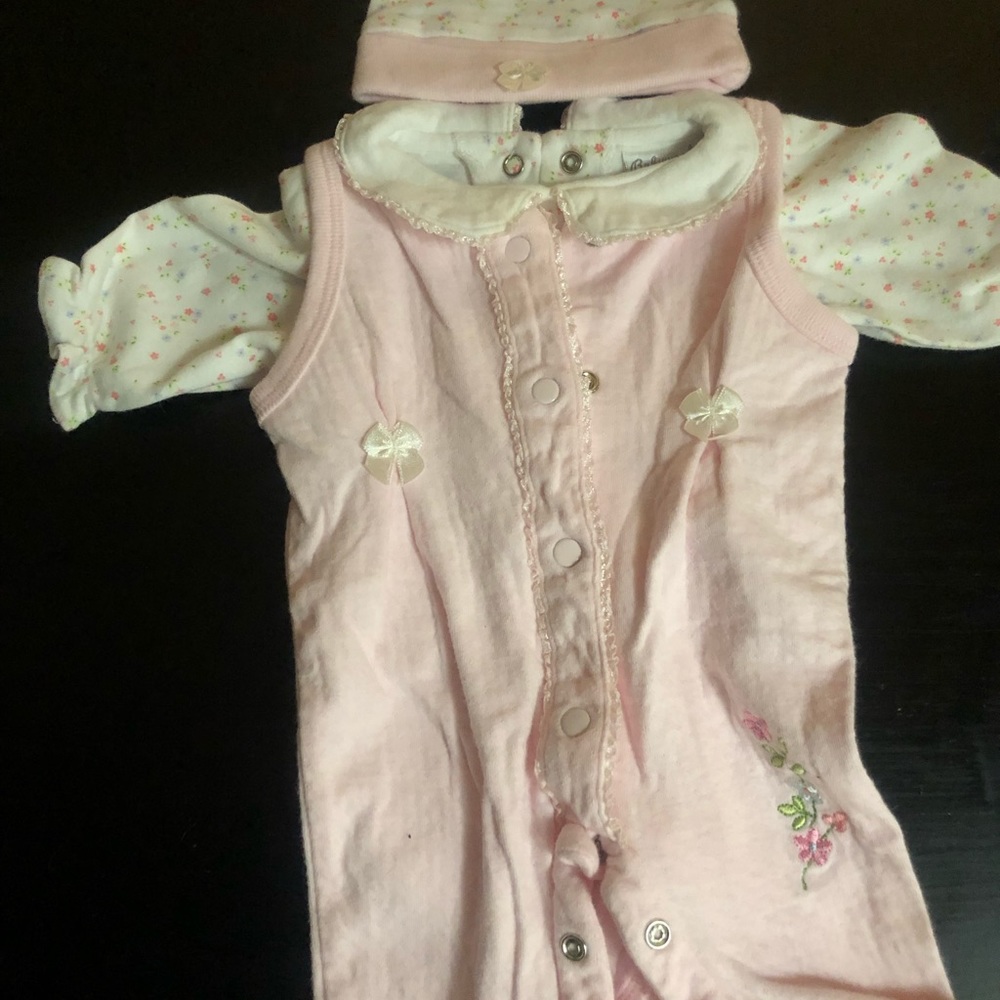 Baby girl matching outfit